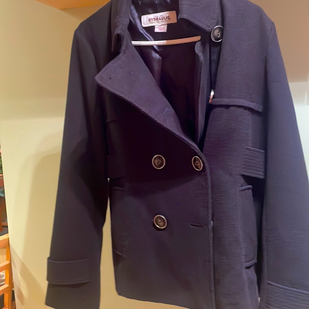 Black Pea Coat